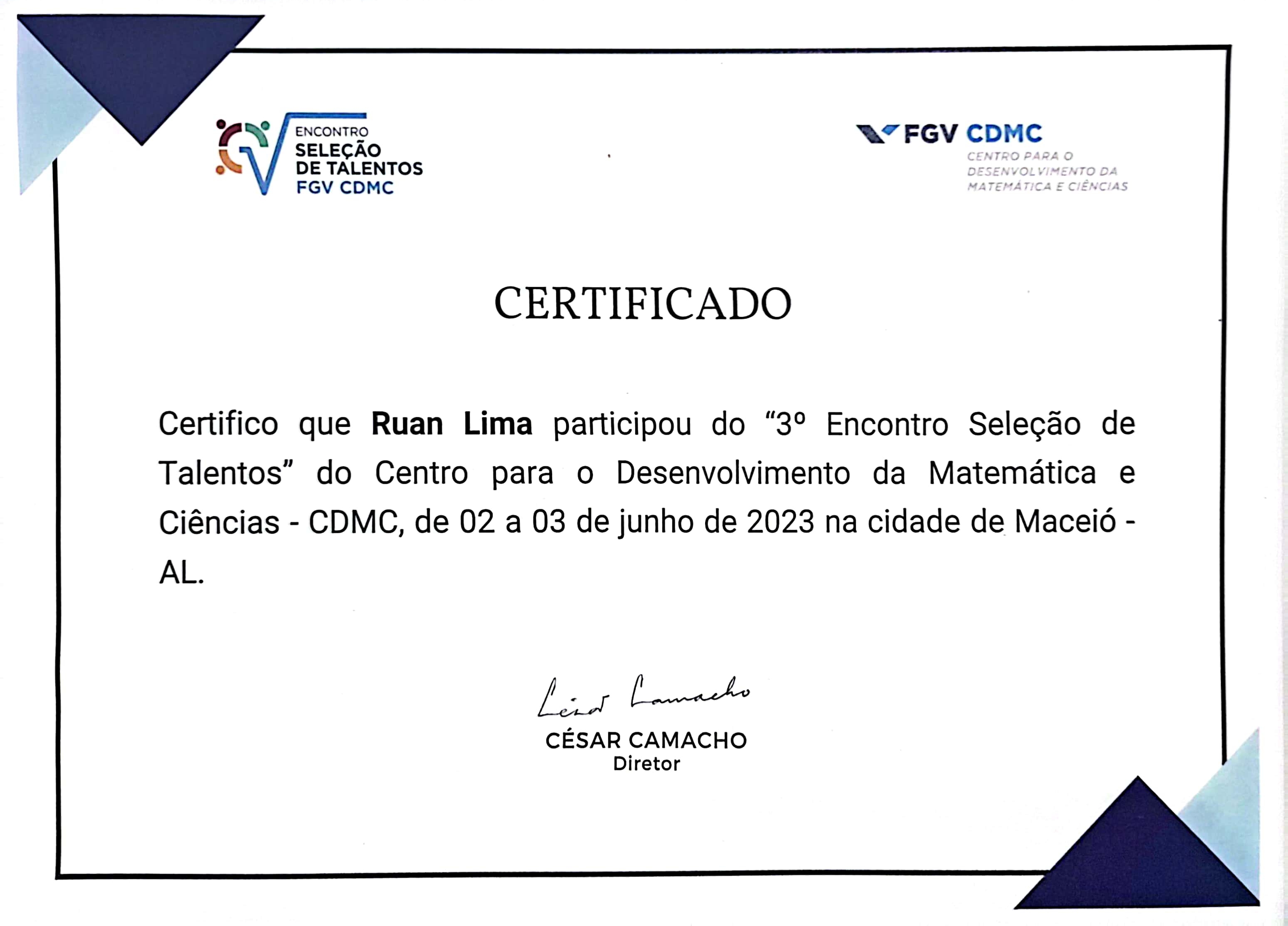 Seleção de Talentos FGV