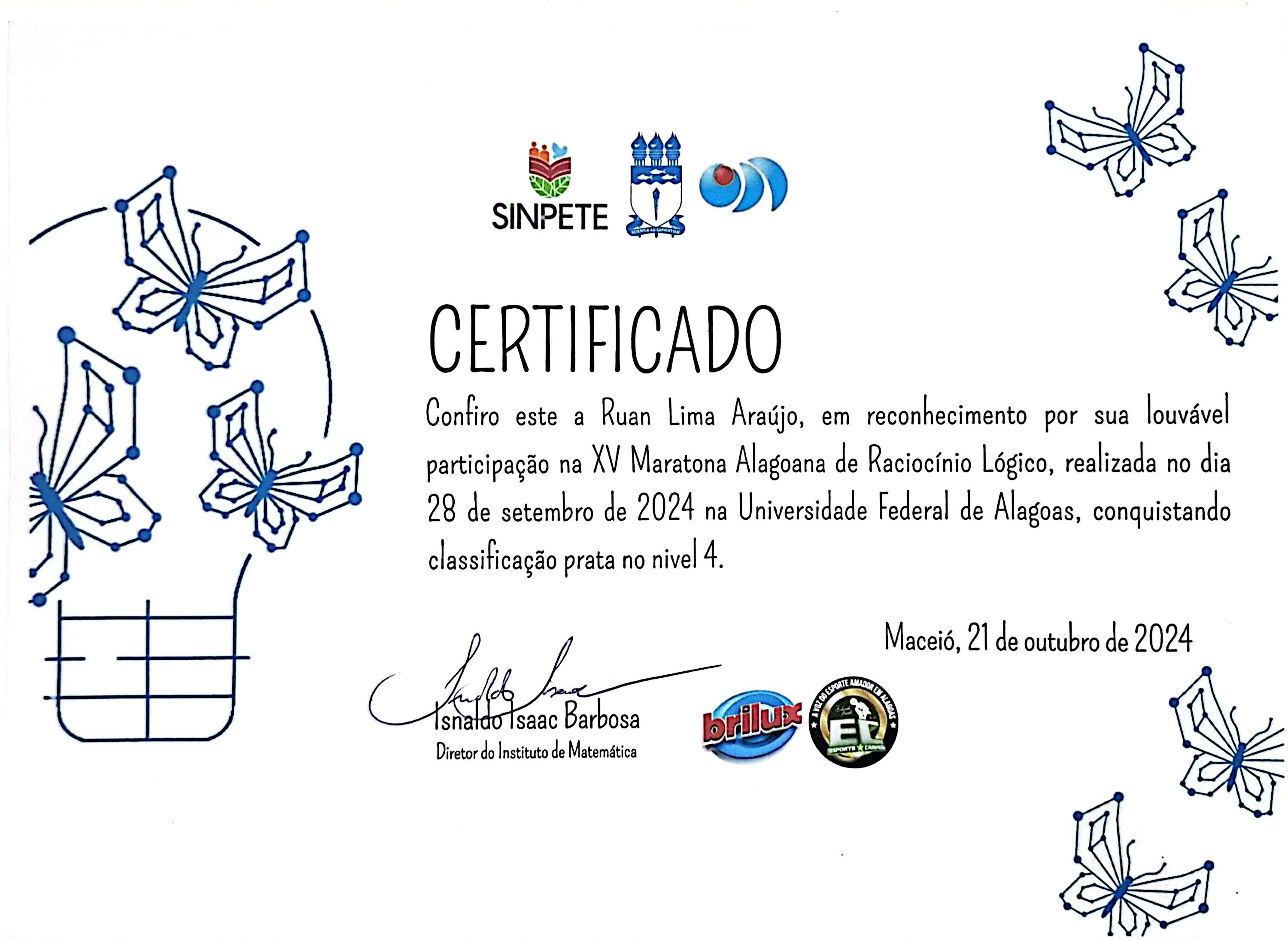 Prata Maratona de Lógica